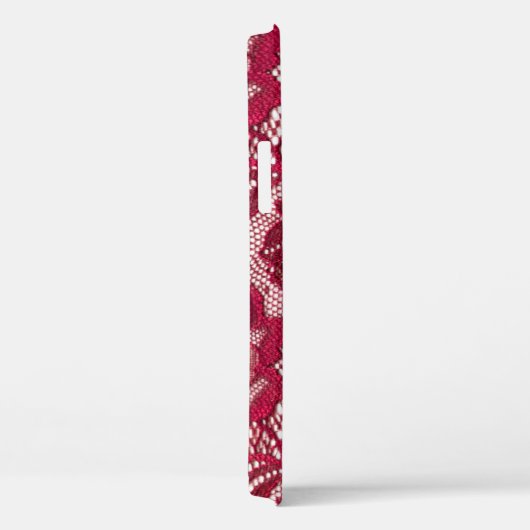 Rood kant: elastisch jacquard textiel. Case-Mate iPhone case (Achterkant / Rechts)
