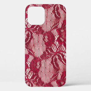 Rood kant: elastisch jacquard textiel. Case-Mate iPhone case