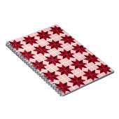 Rood kantelpatroon notitieboek (Rechterzijde)