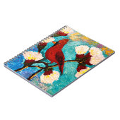 Rood kardinaal Notitieboek (Linkerzijde)