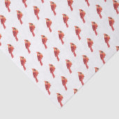 rood kardinaalgehalte-papier tissuepapier (Detail)