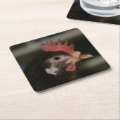 Rood Kartonnen Onderzetters (Schuin)