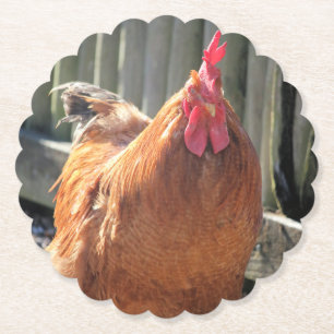 Rood Kartonnen Onderzetters