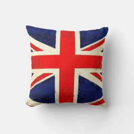 Rood KEEP KALM EN DRAAIEN OP Britse prijsopgave Kussen