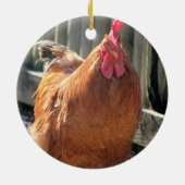 Rood Keramisch Ornament (Achterkant)