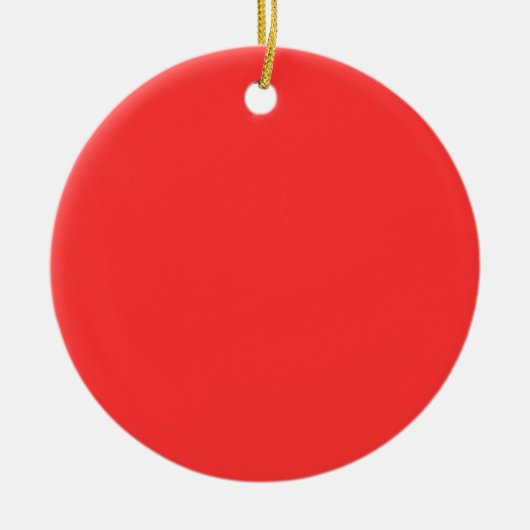 Rood Keramisch Ornament (Voorkant)