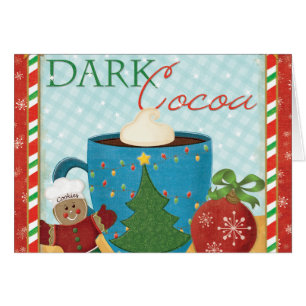 Rood kerstbekertje met Creamy Cocoa