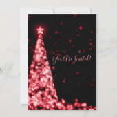 Rood kerstboomlampje Vakantieschoten Schoel Kaart (Achterkant)