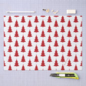 Rood kerstboompapier tissuepapier (Craft)