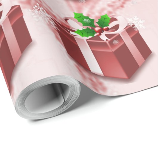 Rood kerstcadeaupapier cadeaupapier