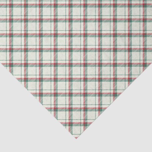  rood kerstcadeautje tissuepapier (Detail)