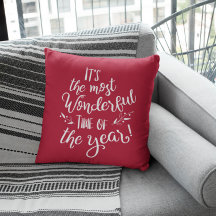 Rood kerstfeest De meest fantastische tijd van het