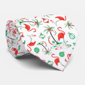 Rood kerstfeest met meerdere stropdassen (Opgerold)