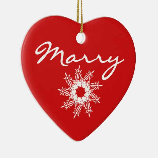 Rood kersthuwelijk Decoratie wetsvoorstel Rode Ker (Rechts)