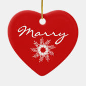 Rood kersthuwelijk Decoratie wetsvoorstel Rode Ker (Achterkant)