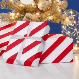 Rood kerstinpakpapier met pepermunt cadeaupapier