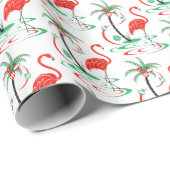 Rood kerstinpakpapier voor kerstbekers cadeaupapier (Rol Hoek)