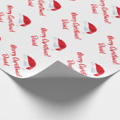 Rood kerstkerstkerstkerstkerstkerstpapier cadeaupapier (Hoek)