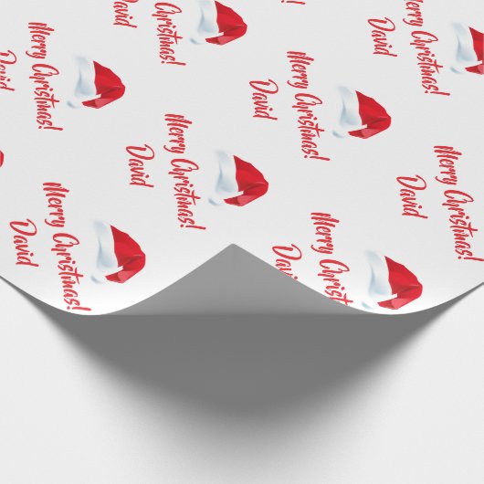 Rood kerstkerstkerstkerstkerstkerstpapier cadeaupapier (Hoek)