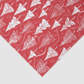 Rood kerstpatroon#6 ID1009 Tissuepapier (Detail)