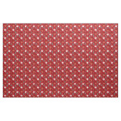 Rood kerstpatroon stof (Yard (91,4 cm))