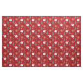 Rood kerstpatroon stof (Fat Quarter)
