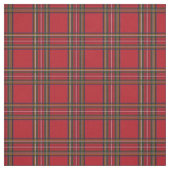 Rood kerstpleisterweefsel stof (Swatch)