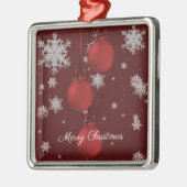 Rood kerstsierfeest Ornament (Links)