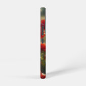  rood klaproos veld op een zomerdag samsung galaxy hoesje (Rechterkant)