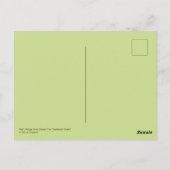 Rood Klassiek  dashboard van het voertuig Briefkaart (Achterkant)