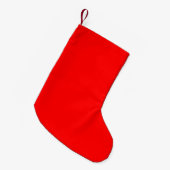 Rood Kleine Kerstsok (Voorkant (Hangend))