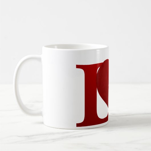 Rood Koffiemok (Links)
