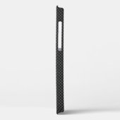 Rood koolstofvezel, racestrips Case-Mate iPhone case (Achterkant / Links)