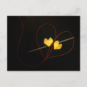 Rood koord van Vate Briefkaart (Voorkant)