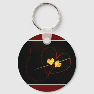 Rood koord van Vate Sleutelhanger