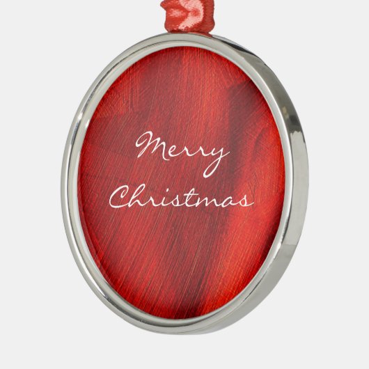 Rood Koperen Hart Ornament (Links)
