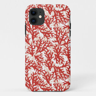 Rood Koraal Patroon 2 Case-Mate iPhone Case
