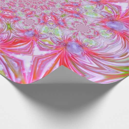 Rood kristalpapier cadeaupapier (Hoek)