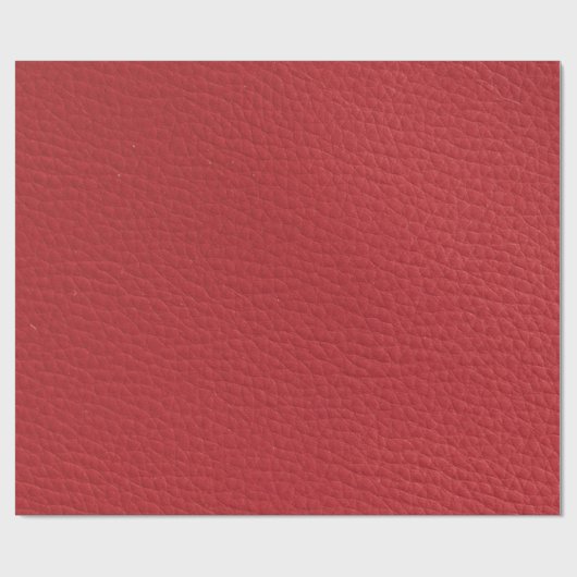 Rood kunstleder cadeaupapier (Vlak)