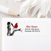 Rood label retouradres (Insitu)