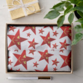 rood, lachen, gelukkig, sterren, regenboog, kleure tissuepapier (Geschenk)