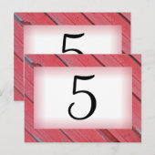 Rood-landnummer Roodbarnhout Briefkaart (Voorkant / Achterkant)