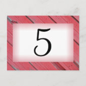 Rood-landnummer Roodbarnhout Briefkaart (Voorkant)