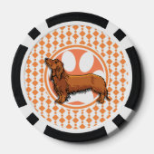 Rood langharig teckel.png pokerchips (Achterkant)
