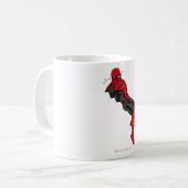 Rood lantaarnkorps - Rage Leaning 1 Koffiemok (Voorkant links)