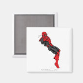 Rood lantaarnkorps - Rage Leaning 1 Magneet (Voorkant / Achterkant)