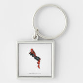 Rood lantaarnkorps - Rage Leaning 2 Sleutelhanger (Voorkant)