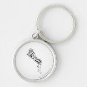 Rood lantaarnkorps - Rage Leaning 3 Sleutelhanger (Voorkant)