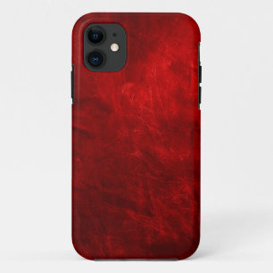 Rood leder Case-Mate iPhone case