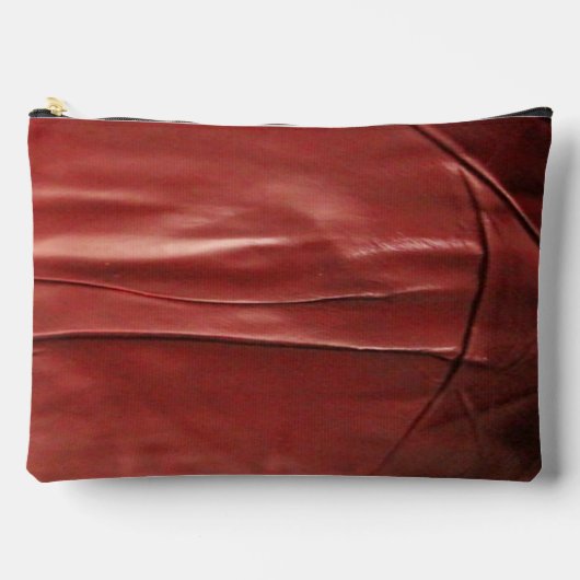 Rood leder etui (Voorkant)